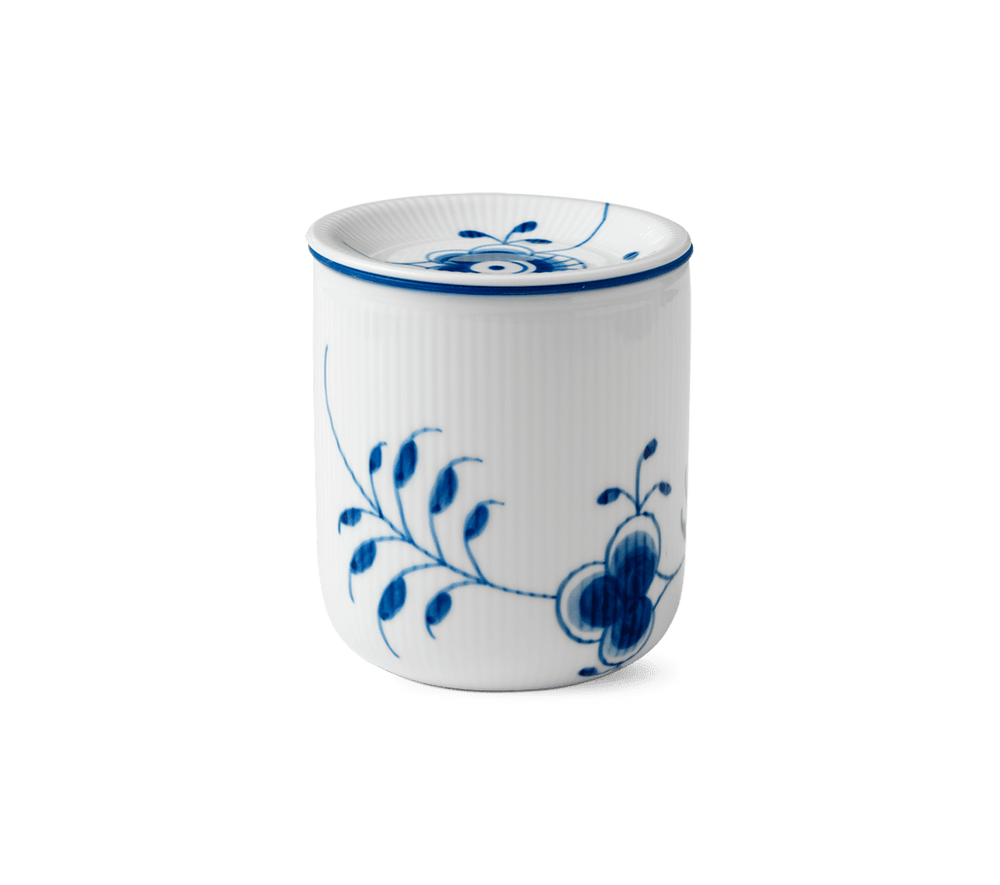 Royal Copenhagen Medium Storage Jar - Blue Fluted Mega