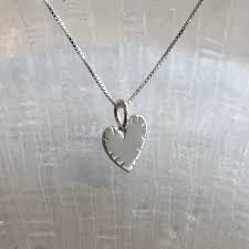 Silver Korunilo Heart Necklace