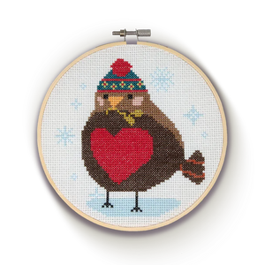 Robin Cross Stitch Kit