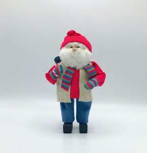 Butticki Tomte with striped scarf