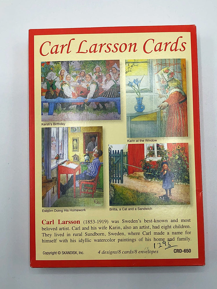 Carl Larsson Notecards