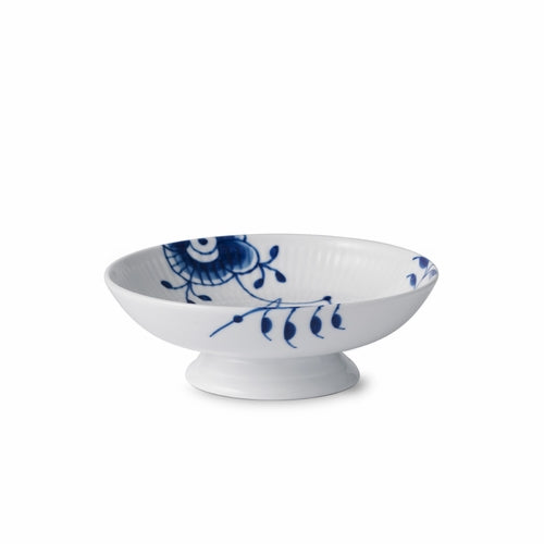Royal Copenhagen Footed Bowl- Blue Fluted Mega
